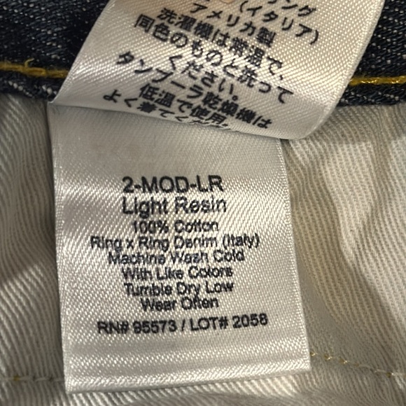 Paperdenim&cloth jeans women’s jeans size 27 Blue jeans raw hem medium wash - Picture 9 of 9